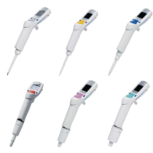 Pipety elektroniczne Eppendorf Xplorer® plus, jednokanałowe, regulowana pojemność