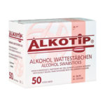 Pałeczki czyszczące Alkotip® z bawełnianą główką - sterylne - l-1611 - paleczki-czyszczace-z-bawelniana-glowka - 10-mm - 100-mm - sterylne - pak-ind - 50-szt