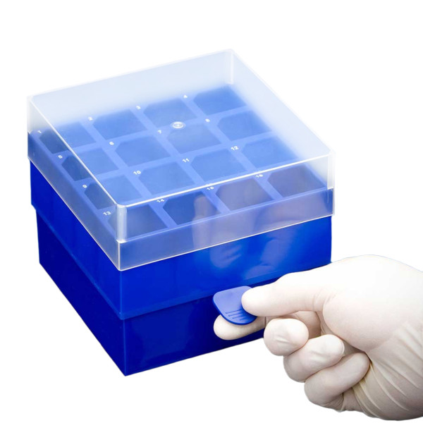 Pudełka z PP do zamrażania - a-730145 - pudelka-z-pp-do-zamrazania - 4-x-4 - 50-ml - niebieski - 2-szt