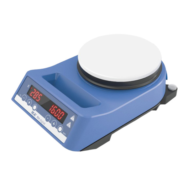 Mieszadło magnetyczne RH digital - k-4931 - mieszadlo-magnetyczne-rh-digital-white - 100-2000 - 50-320c - emalia-techniczna - 0004678000