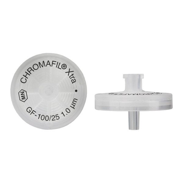 Filtry strzykawkowe Chromafil - membrana GF - m-3170 - filtry-strzykawkowe-chromafil-xtra - gf-100-25 - 10-%c2%b5m - 25-mm - bezbarwny - niesterylny - 400-szt