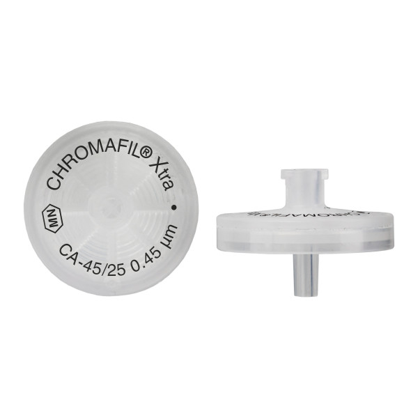 Filtry strzykawkowe Chromafil - membrana CA - m-3119 - filtry-strzykawkowe-chromafil-xtra - ca-45-25 - 045-%c2%b5m - 25-mm - bezbarwny - niesterylny - 100-szt