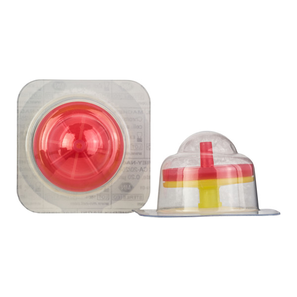 Filtry strzykawkowe Chromafil - membrana CA - m-3135 - filtry-strzykawkowe-chromafil - ca-20-25-s - 020-%ce%bcm - 25-mm - zolty-czerwony - sterylny - 50-szt