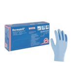 Rękawice nitrylowe Dermatril® 740 - bezpudrowe - t-3141 - rekawice-nitrylowe-dermatril-740-jednorazowe-bezpudrowe - niebieskie - xs - 100-szt