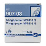 Papierki wskaźnikowe bez skali barw - m-3502 - papierki-kongo-mn-816-n - ph-50-30 - czerwony-niebieski - opak-uzupelniajace - 5-m - 3-szt
