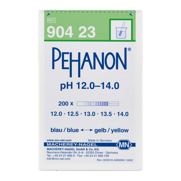 Papierki wskaźnikowe Pehanon - m-3333 - papierki-wskaznikowe-pehanon - ph-120-140 - 05-ph - 200-szt