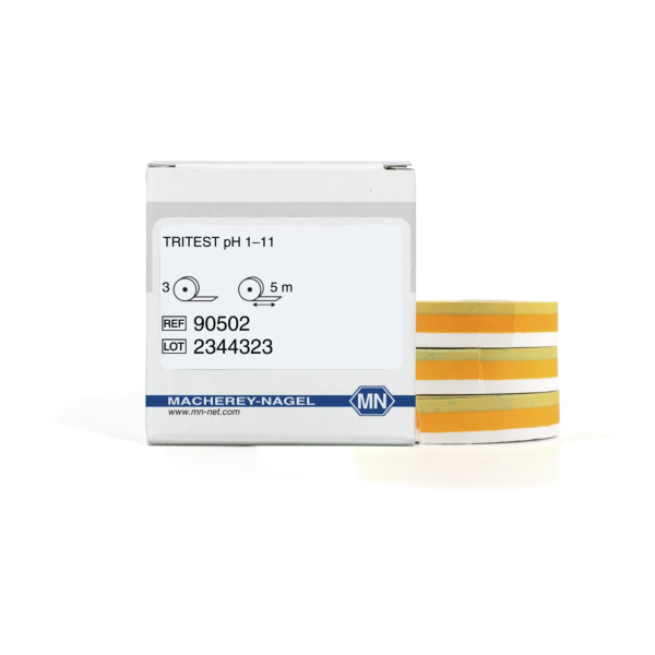 Papierki wskaźnikowe Tritest - m-3410 - papierki-wskaznikowe-tritest - ph-1-11 - 1-ph - opak-uzupelniajace - 10-mm - 3-x-5-m