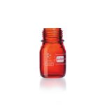 Butelki laboratoryjne Duran® protect - oranżowe - o poj. 25 ml - 10 l - g-2574 - butelka-laboratoryjna-duran-protect - oranzowa - 100-ml - gl-45 - 56-mm - 110-mm - 1-szt