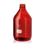 Butelki laboratoryjne Duran® protect - oranżowe - o poj. 25 ml - 10 l - g-2580 - butelka-laboratoryjna-duran-protect - oranzowa - 2000-ml - gl-45 - 136-mm - 260-mm - 1-szt