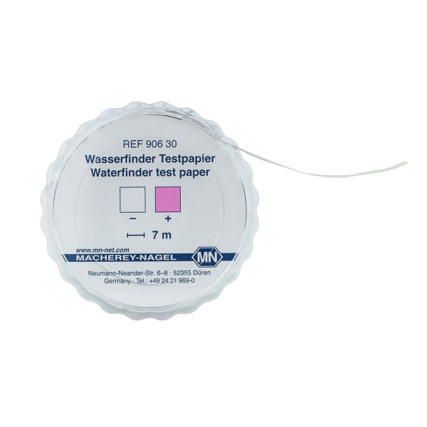 Papierki do oznaczeń jakościowych Waterfinder i Watesmo - do wykrywania śladów wody - m-3710 - papierki-do-ozn-jakosciowych-waterfinder - bialy-rozowy-lawendowy - rolka - 7-m