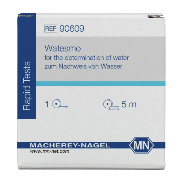 Papierki do oznaczeń jakościowych Waterfinder i Watesmo