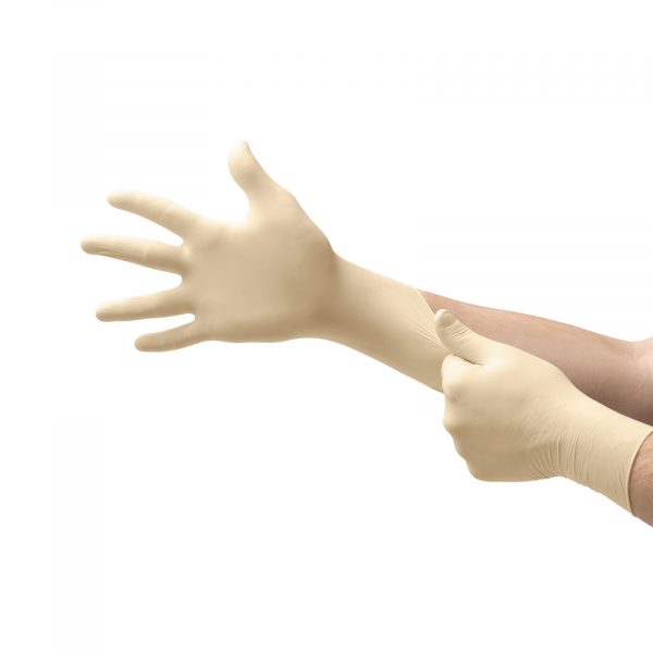 Rękawice lateksowe Micro-Touch® Coated - bezpudrowe