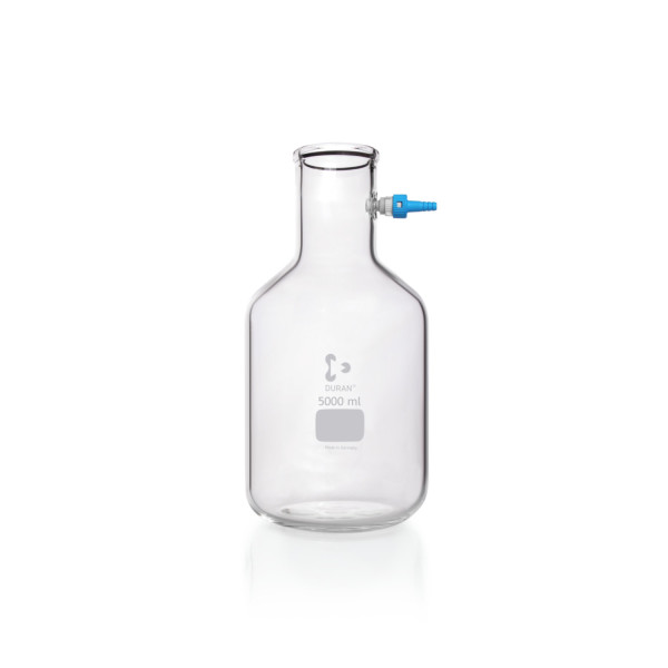 Kolby filtracyjne z króćcem typu Keck™ - cylindryczne - g-2762 - kolba-filtracyjna - cylindryczna - z-kroccem-typu-keck - 5000-ml - 68-mm - 185-mm - 360-mm
