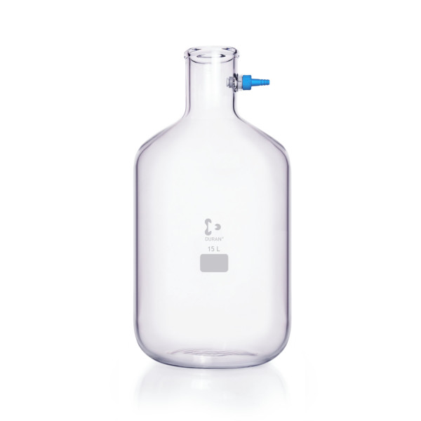 Kolby filtracyjne z króćcem typu Keck™ - cylindryczne - g-2764 - kolba-filtracyjna - cylindryczna - z-kroccem-typu-keck - 15000-ml - 70-mm - 255-mm - 500-mm