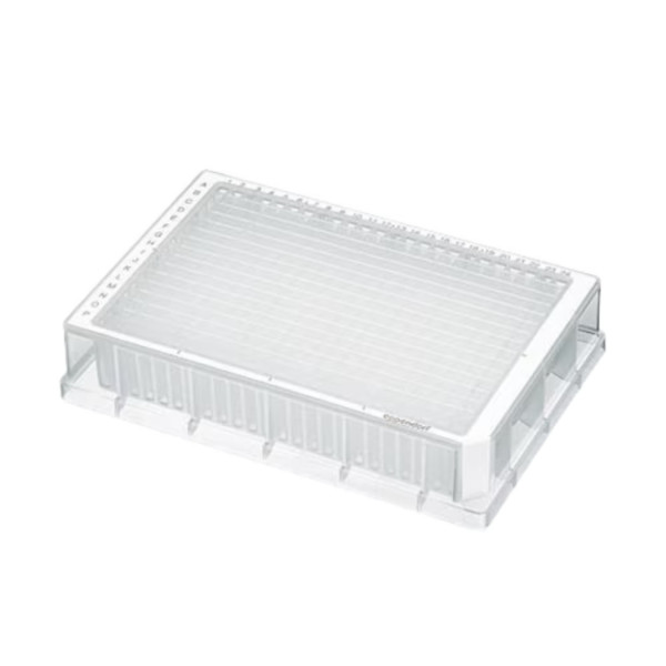 Płytki Protein LoBind® - k-8908 - plytki-deepwell-protein-lobind - 384-dolki - 200-%c2%b5l - biale - pcr-clean - 5-x-8-szt - 40-szt - 0030-524-101
