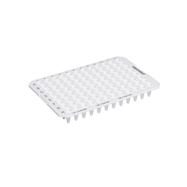 Płytki do PCR twin.tec® real-time - k-9092 - plytki-twin-tec-real-time - 96-dolkow - unskirted - niski - 150-%c2%b5l - biale - pcr-clean - 0030-132-700 - worek - 20-szt