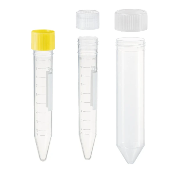 Probówki stożkowodenne z PP - z zakrętką z HDPE - poj. 10-30 ml
