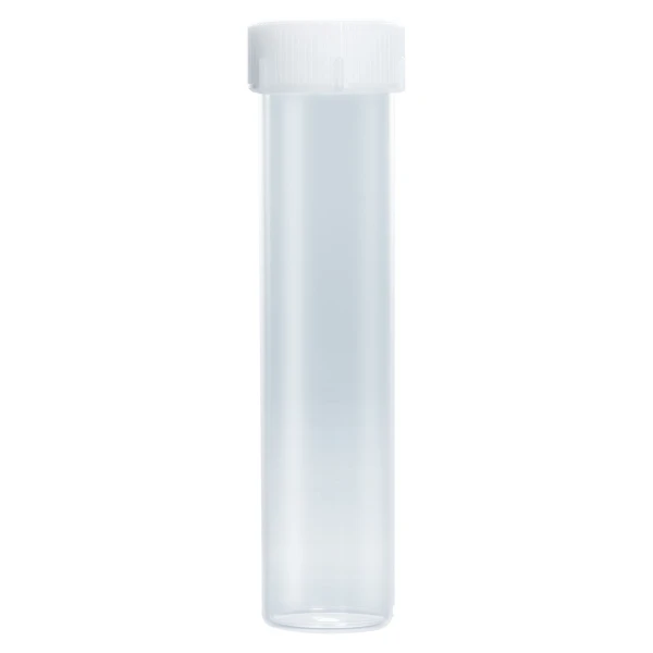 Probówki płaskodenne - z zakrętką - poj. 5 ml - 120 ml - j-0339 - probowki-plaskodenne-z-pp - 60-ml - 285-x-126-mm - bezbarwna - sterylny - worek - 25-szt - 60-596-001