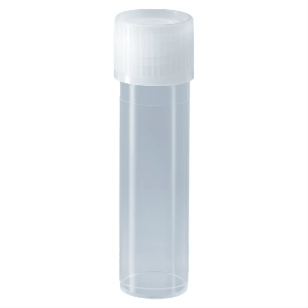 Probówki płaskodenne - z zakrętką - poj. 5 ml - 120 ml - j-0341 - probowki-plaskodenne-z-pp - 120-ml - 42-x-114-mm - bezbarwna - sterylny - worek - 25-szt - 60-597-001