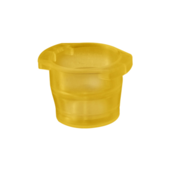 Korki uniwersalne z LDPE - do probówek o śr. 12-17 mm i S-Monovette o śr. 13 mm - j-0523 - korki-z-ldpe - zolty - sr-12-17-mm-i-s-monovette-sr-13-mm - 65-1379-004 - 1000-szt