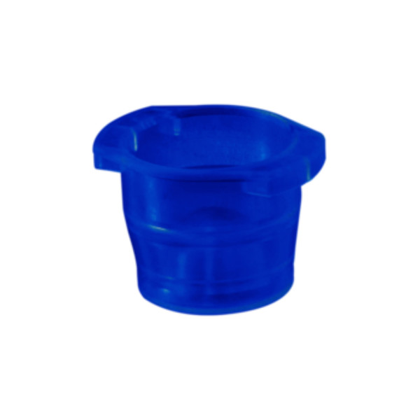 Korki uniwersalne z LDPE - do probówek o śr. 12-17 mm i S-Monovette o śr. 13 mm - j-0524 - korki-z-ldpe - niebieski - sr-12-17-mm-i-s-monovette-sr-13-mm - 65-1379-006 - 1000-szt