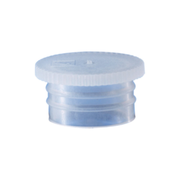 Korki wciskane z LDPE - do probówek o śr. 15,5 mm - 17 mm