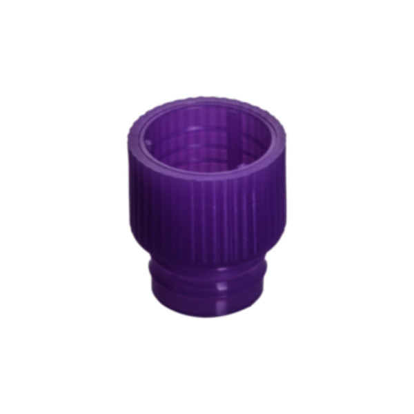 Korki wciskane z LDPE - do probówek o śr. 11,5-12 mm - j-0444 - korki-wciskane-z-ldpe - wysokie - fioletowy - sr-115-12-mm - 65-809-003 - 1000-szt