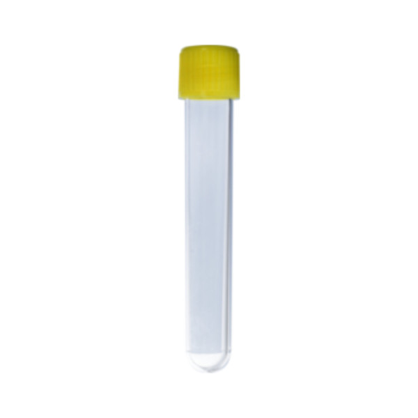 Probówki okrągłodenne z PC - z zakrętką z PP - poj. 8 ml - 12 ml