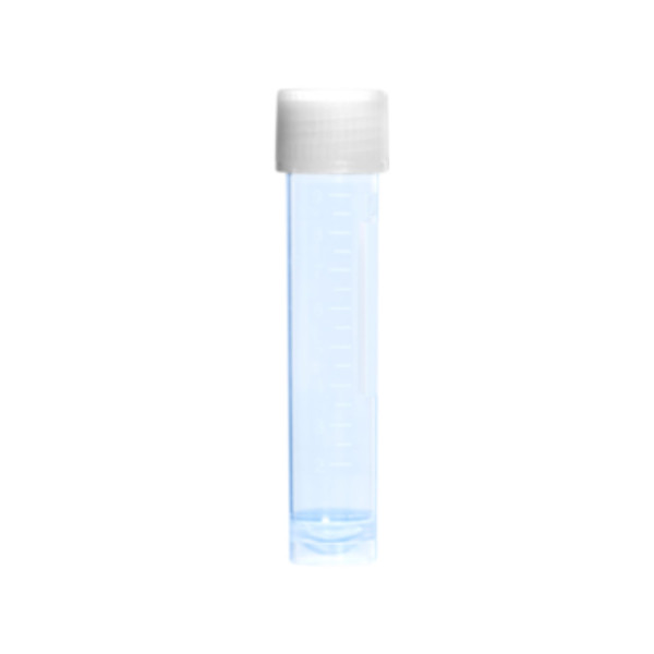 Probówki okrągłodenne z PP - z zakrętką z HDPE - samostojące - poj. 10 ml - 13 ml