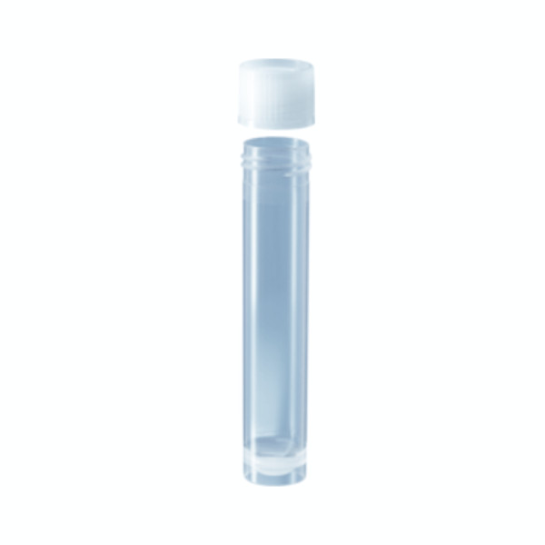 Probówki okrągłodenne z PP - z zakrętką z HDPE - samostojące - poj. 10 ml - 13 ml - j-0222 - probowki-okraglodenne-z-pp - 10-ml - 16-x-79-mm - bezbarwna - sterylny - worek - 100-szt - 60-551-001