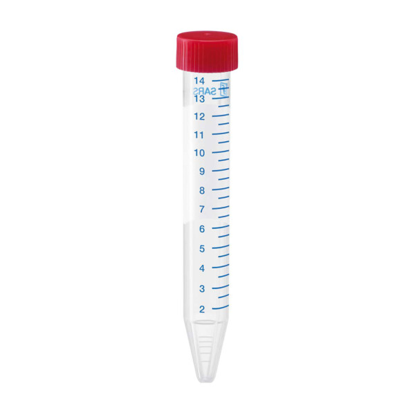 Probówki wirówkowe typu Falcon z PP - poj. 15 i 50 ml - j-0302 - probowki-typu-falcon-z-pp - 15-ml - 17-x-120-mm - czerwona - sterylny - worek - 50-szt - 62-554-502