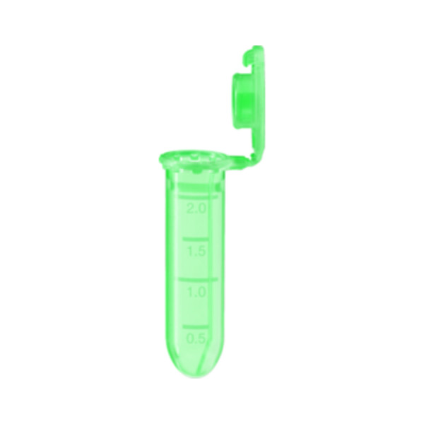 Probówki typu Eppendorf z PP z zamknięciem SafeSeal - poj. 2,0 ml - j-1365 - probowki-typu-eppendorf-safeseal - 2-ml - 108-x-40-mm - zielony - niesterylny - worek - 1000-szt - 72-695-005