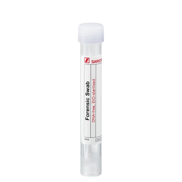 Wymazówki kryminalistyczne - j-4155 - wymazowki-kryminalistyczne-bez-podloza - zaokraglona - wiskoza - plastik - 93-mm - 15-x-102-mm - sterylny-i-wolny-od-dna - probowka-transportowa - 100-szt - 80-629