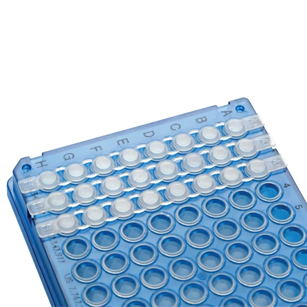 Zatyczki w paskach do probówek do PCR 8-stanowiskowe 01