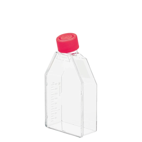 Butelki z PS do hodowli adherentnej - j-4333 - butelki-z-ps-do-hodowli-adherentnej - zakretka-dwupozycyjna-bez-filtra - 75-cm%c2%b2 - 250-ml - tc-tested - 100-szt - 83-3911