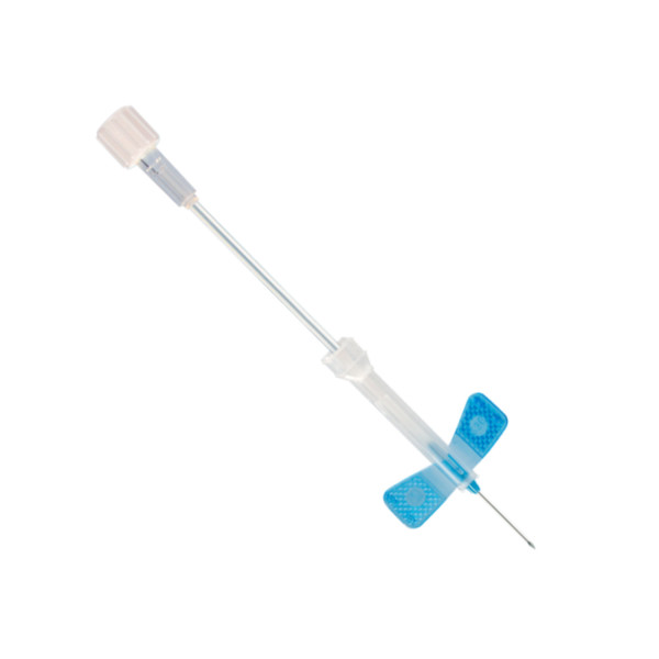 Bezpieczne igły motylkowe Multifly® - przyłącze Luer - j-6042 - bezpieczne-igly-motylkowe-multifly-przylacze-luer - niebieski - 23g - 06-mm - 19-mm - 80-mm - 85-1640-203 - 120-szt