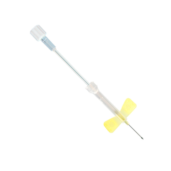 Bezpieczne igły motylkowe Multifly® - przyłącze Luer - j-6044 - bezpieczne-igly-motylkowe-multifly-przylacze-luer - zolty - 20g - 09-mm - 19-mm - 80-mm - 85-1637-203 - 120-szt