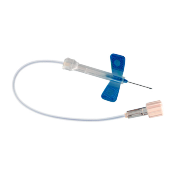 Bezpieczne igły motylkowe Multifly® - przyłącze Luer - j-6047 - bezpieczne-igly-motylkowe-multifly-przylacze-luer - niebieski - 23g - 06-mm - 19-mm - 240-mm - 85-1640-201 - 120-szt