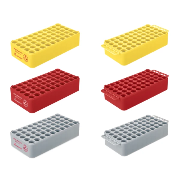 Uniwersalne statywy D17 z PP - do probówek o śr. do 17 mm