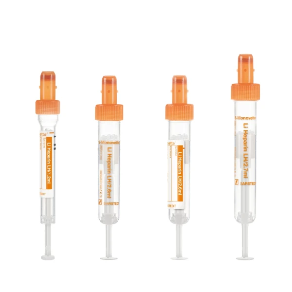 Probówko-strzykawki S-Monovette® Li-Heparin