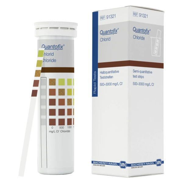 Papierki do oznaczeń półilościowych Quantofix – Chlorki