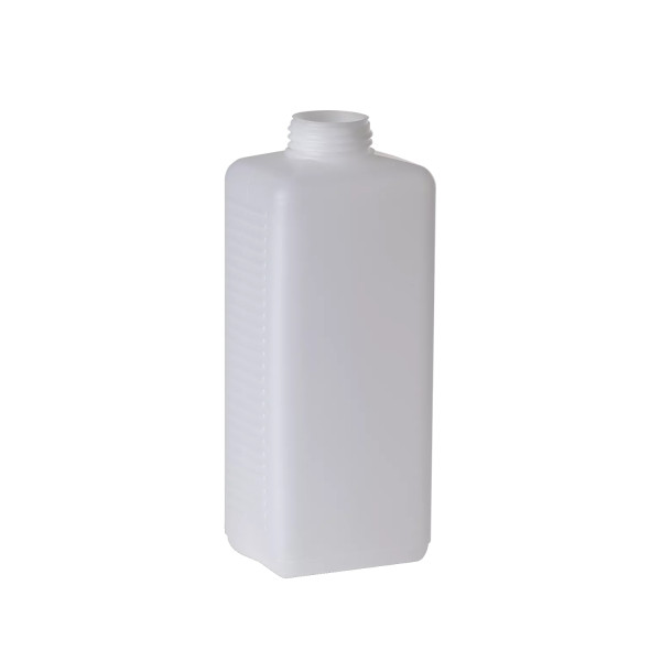Butelki czworokątne z HDPE - bez zakrętki - gwint RD40 - l-0718 - butelka-czworokatna-z-hdpe-bez-zakretki - 1000-ml - 40-mm - 690-x-885-mm - 2120-mm