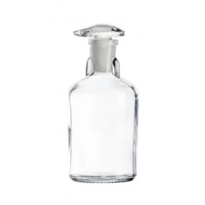 Butelki szklane z wkraplaczem - bezbarwne - poj. 50 - 100 ml