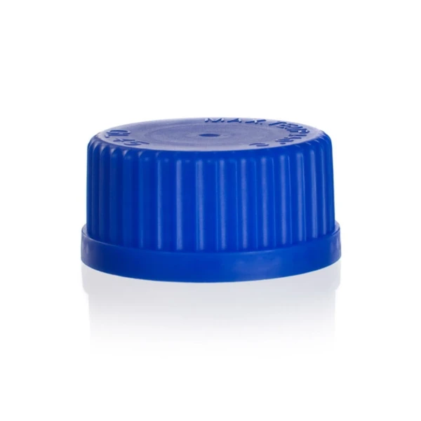 Zakrętki Simax do butelek - z PP - s-2961 - zakretki-z-pp - gl32 - niebieskie - 10-szt