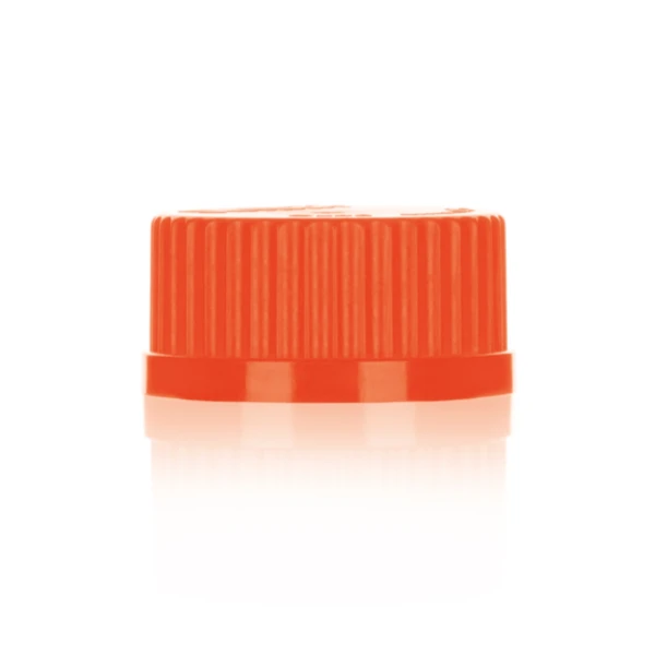 Zakrętki Simax do butelek - z PP - s-2965 - zakretki-z-pp - gl45-2 - pomaranczowe - 10-szt