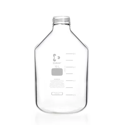Butelki laboratoryjne ze szkła Duran - grubościenne - gwint GLS80