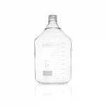 Butelki laboratoryjne Duran PURE - bez zakrętki - bezbarwne - g-2462 - butelka-laboratoryjna-duran-pure - bez-zakretki - 5000-ml - 182-x-330-mm - gl45-2