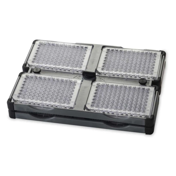 Akcesoria do wytrząsarek vortex Heavy Duty i Microplate - Ohaus - h-3444 - nasadka-do-pietrowania - mikroplytki - 4-miejsca - 30400212