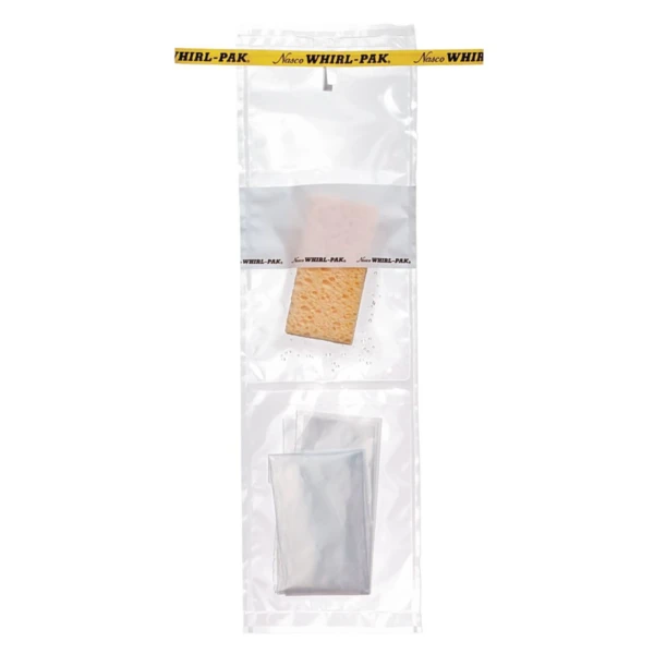 Worki Whirl-Pak&reg; Speci-Sponge&reg; z gąbką celulozową - p-7337 - worki-whirl-pak-speci-sponge-z-gabka-celulozowa-w-zestawie-z-rekawica - nasaczona-hicap - z-polem-opisowym - okragly-drut - 532-ml - 115-x-230-mm - 64-%c2%b5m - 100-szt