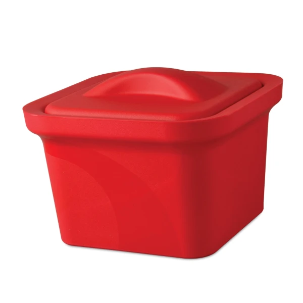Pojemniki izolacyjne na lód Magic Touch™ 2 Ice Pan - l-4103 - pojemnik-izolacyjny-na-lod-magic-touch-2 - mini - z-pokrywka - 1-l - czerwony